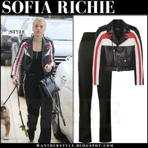 Make Beril Leather Moto Jacket